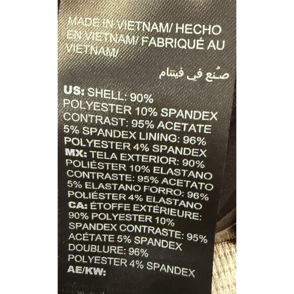 Chico’s Travelers Leopard Print Sleeveless Tank Top Women’s 0 (4/6) Stretch - Picture 6 of 7